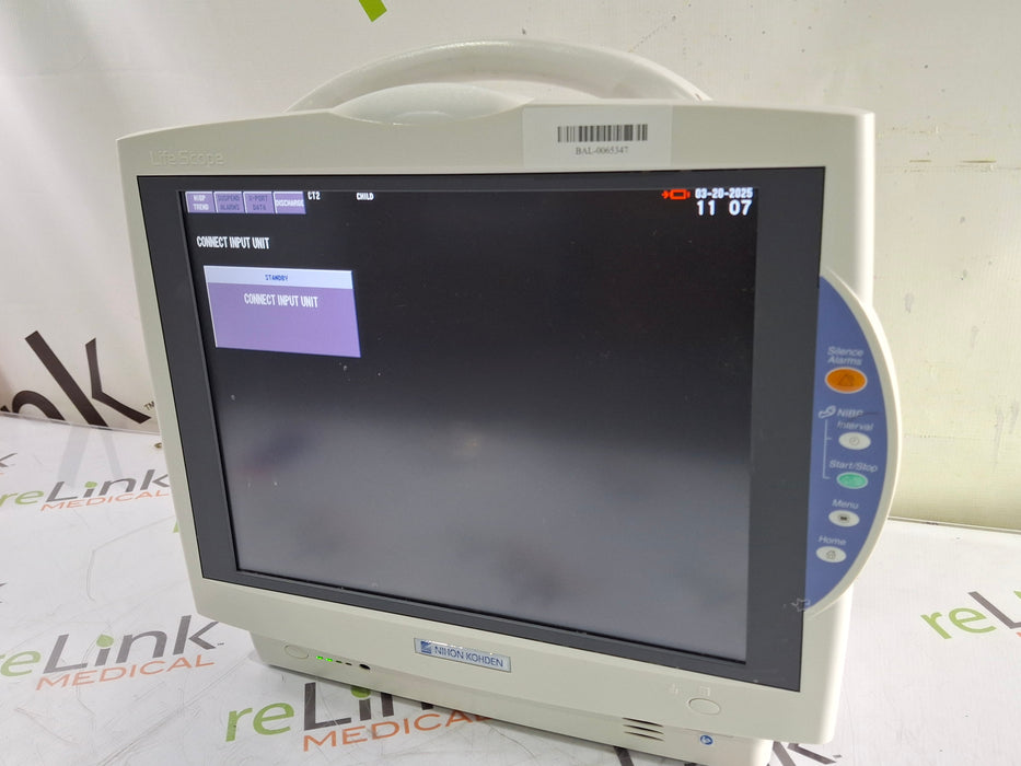 Nihon Kohden Nihon Kohden BSM-6701A Patient Monitor Patient Monitors reLink Medical