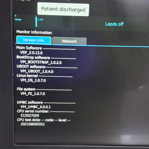 GE Healthcare GE Healthcare B125 Patient Monitor Patient Monitors reLink Medical