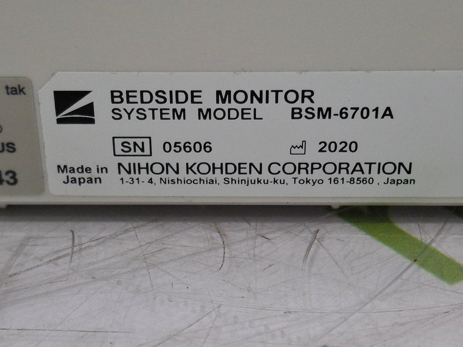 Nihon Kohden Nihon Kohden BSM-6701A Patient Monitor Patient Monitors reLink Medical