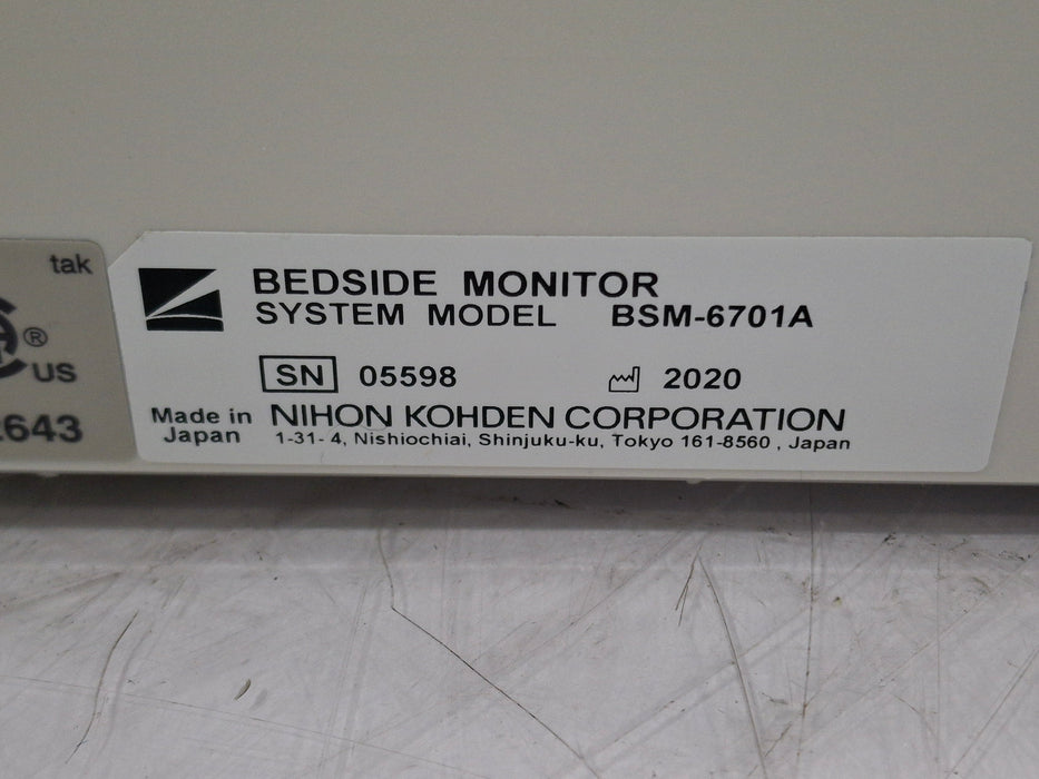 Nihon Kohden Nihon Kohden BSM-6701A Patient Monitor Patient Monitors reLink Medical
