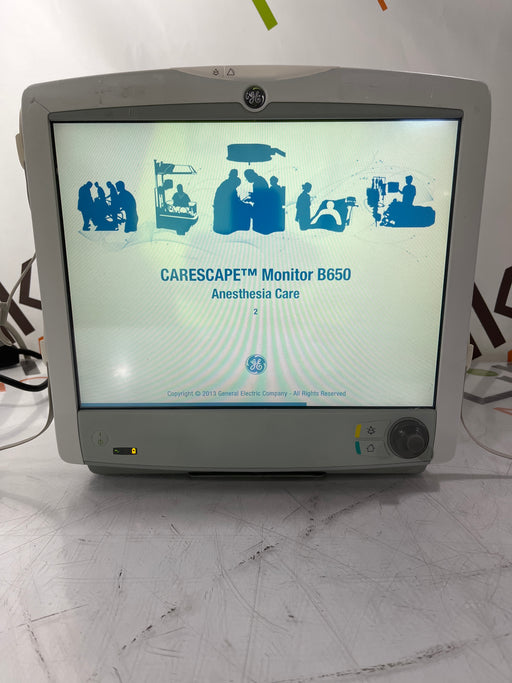 GE Healthcare GE Healthcare Carescape B650 Anesthesia Care Patient Monitor Patient Monitors reLink Medical