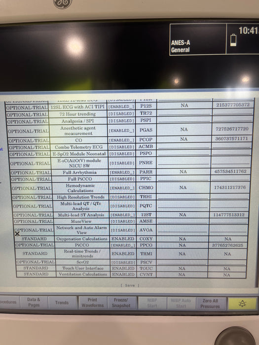 GE Healthcare GE Healthcare Carescape B650 Anesthesia Care Patient Monitor Patient Monitors reLink Medical