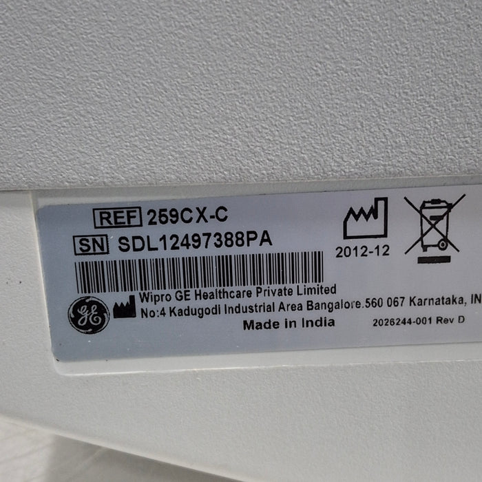 GE Healthcare GE Healthcare Corometrics 250cx Series Model 259cx-c Fetal Monitor Patient Monitors reLink Medical