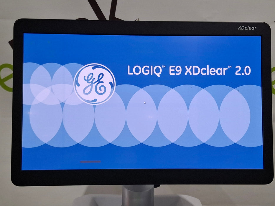 GE Healthcare Logiq E9 XdClear Ultrasound