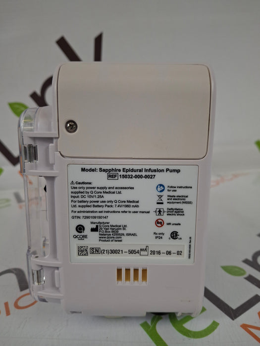 QCore Medical QCore Medical Sapphire Epidural Infusion Pump Infusion Pump reLink Medical