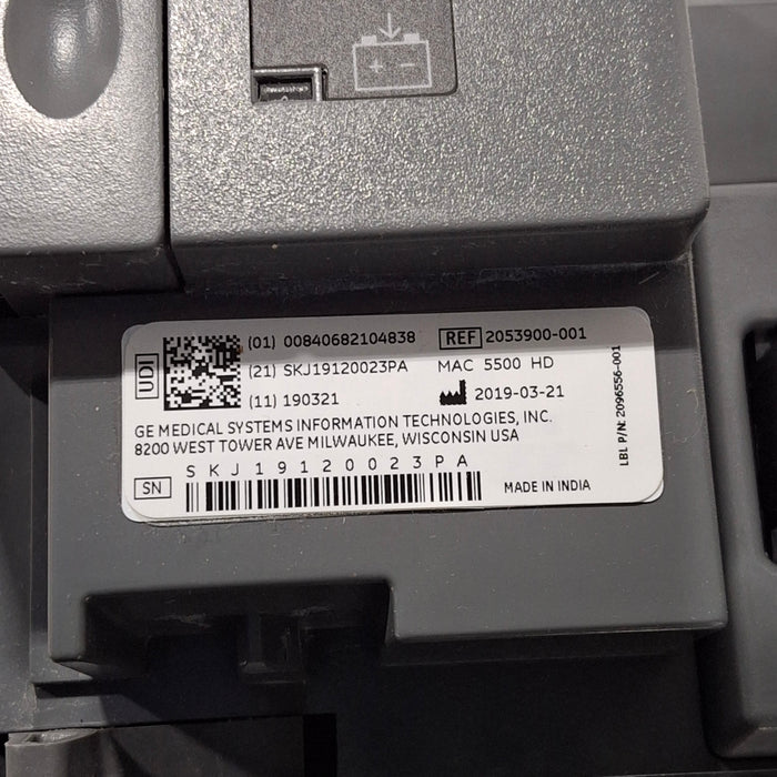 GE Healthcare GE Healthcare MAC 5500 HD ECG without CAM Module Cardiology reLink Medical