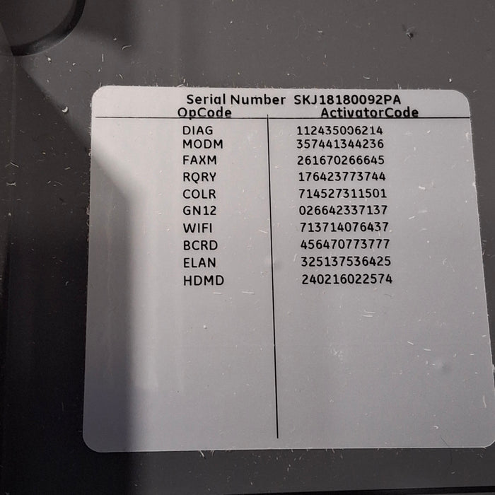 GE Healthcare GE Healthcare MAC 5500 HD ECG without CAM Module Cardiology reLink Medical