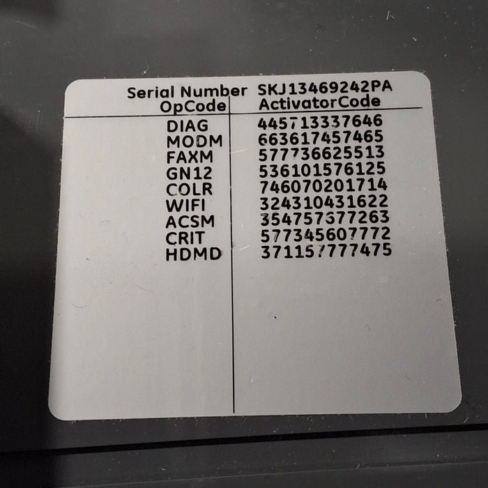 GE Healthcare GE Healthcare MAC 5500 HD ECG without CAM Module Cardiology reLink Medical