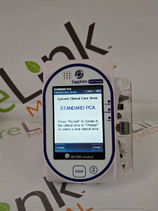 QCore Medical QCore Medical Sapphire Multi-Therapy Infusion Pump Infusion Pump reLink Medical