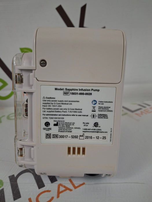 QCore Medical QCore Medical Sapphire Multi-Therapy Infusion Pump Infusion Pump reLink Medical