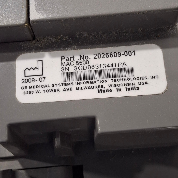 GE Healthcare GE Healthcare MAC 5500 ECG without CAM Module Cardiology reLink Medical