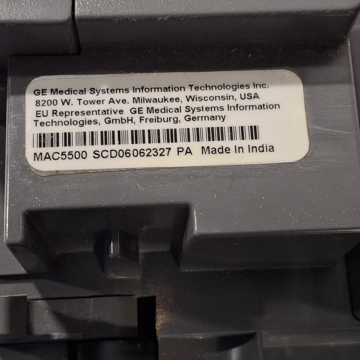 GE Healthcare GE Healthcare MAC 5500 ECG without CAM Module Cardiology reLink Medical