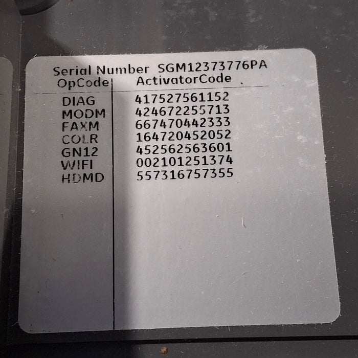 GE Healthcare MAC 5500 HD ECG without CAM Module