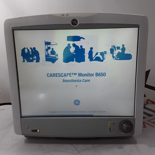 GE Healthcare GE Healthcare Carescape B650 Anesthesia Care Patient Monitor Patient Monitors reLink Medical