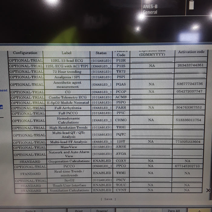 GE Healthcare GE Healthcare Carescape B650 Anesthesia Care Patient Monitor Patient Monitors reLink Medical