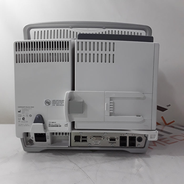 GE Healthcare GE Healthcare Carescape B650 Anesthesia Care Patient Monitor Patient Monitors reLink Medical