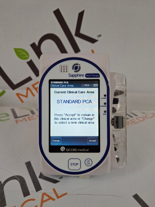 QCore Medical QCore Medical Sapphire Multi-Therapy Infusion Pump Infusion Pump reLink Medical