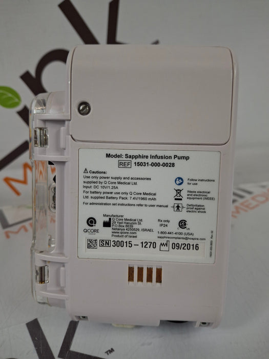 QCore Medical QCore Medical Sapphire Multi-Therapy Infusion Pump Infusion Pump reLink Medical