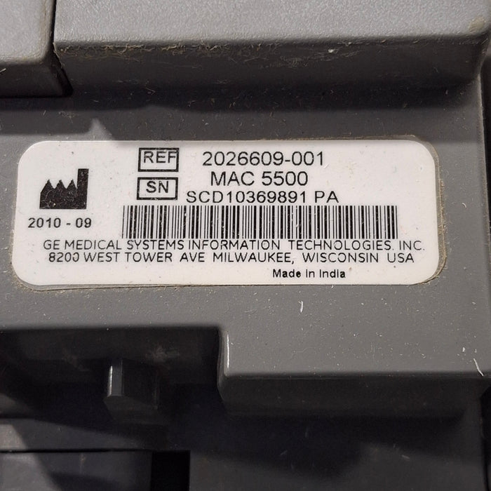 GE Healthcare GE Healthcare MAC 5500 HD ECG without CAM Module Cardiology reLink Medical
