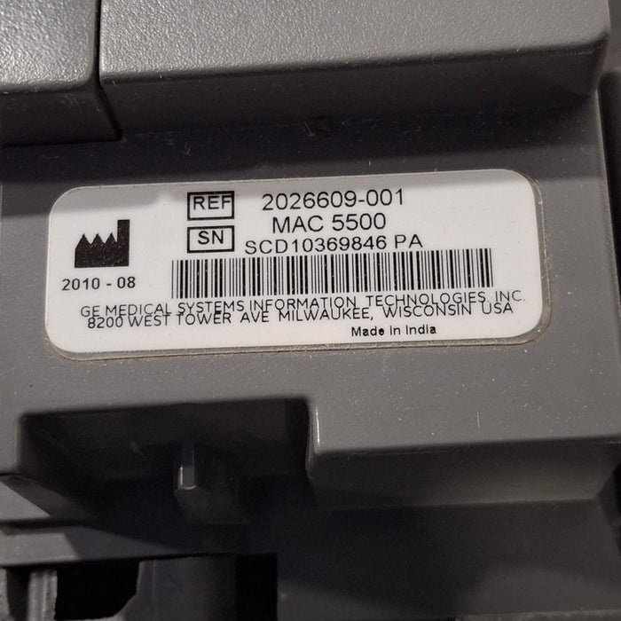 GE Healthcare GE Healthcare MAC 5500 ECG without CAM Module Cardiology reLink Medical