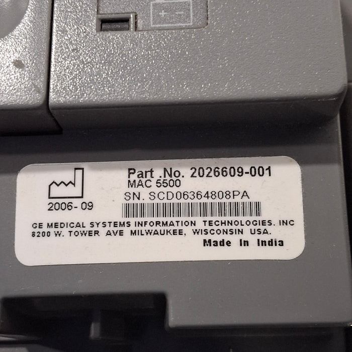 GE Healthcare GE Healthcare MAC 5500 ECG without CAM Module Cardiology reLink Medical