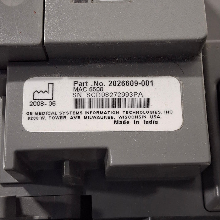 GE Healthcare GE Healthcare MAC 5500 ECG without CAM Module Cardiology reLink Medical