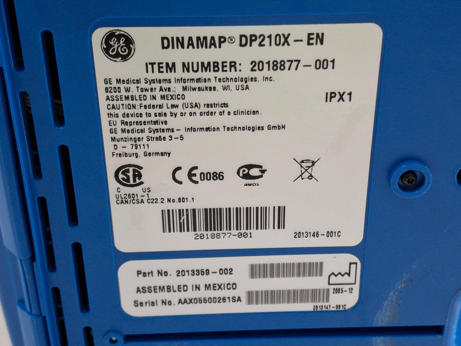 GE Healthcare GE Healthcare Pro 200V2 Vital Signs Monitor Patient Monitors reLink Medical