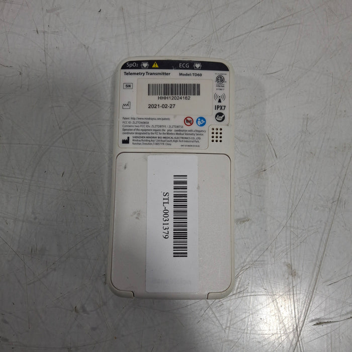 Mindray Mindray BeneVision TD60 Telemetry Transmitter Patient Monitors reLink Medical
