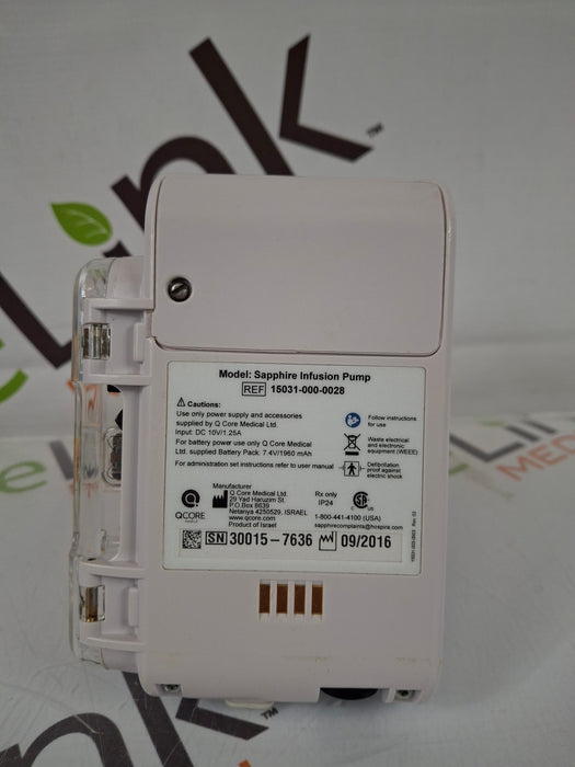 QCore Medical QCore Medical Sapphire Multi-Therapy Infusion Pump Infusion Pump reLink Medical