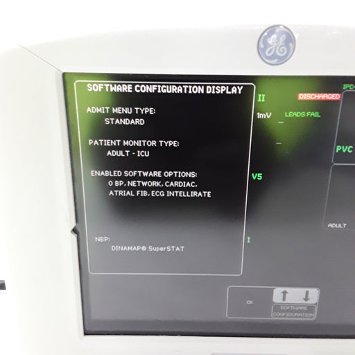 GE Healthcare GE Healthcare Dash 3000 - Masimo SpO2 Patient Monitor Patient Monitors reLink Medical