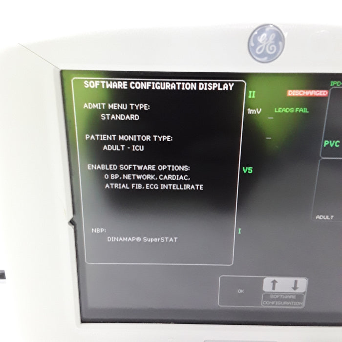 GE Healthcare GE Healthcare Dash 3000 - Masimo SpO2 Patient Monitor Patient Monitors reLink Medical