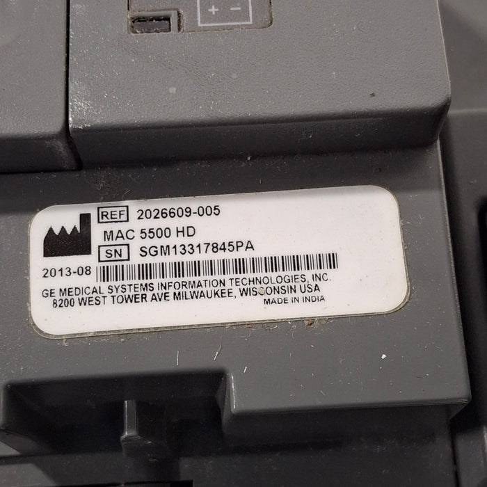 GE Healthcare GE Healthcare MAC 5500 HD ECG without CAM Module Cardiology reLink Medical