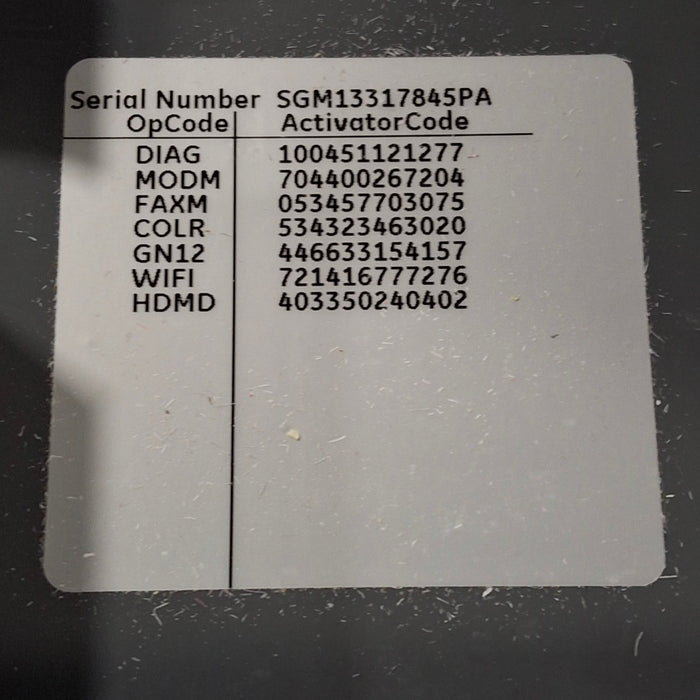 GE Healthcare GE Healthcare MAC 5500 HD ECG without CAM Module Cardiology reLink Medical