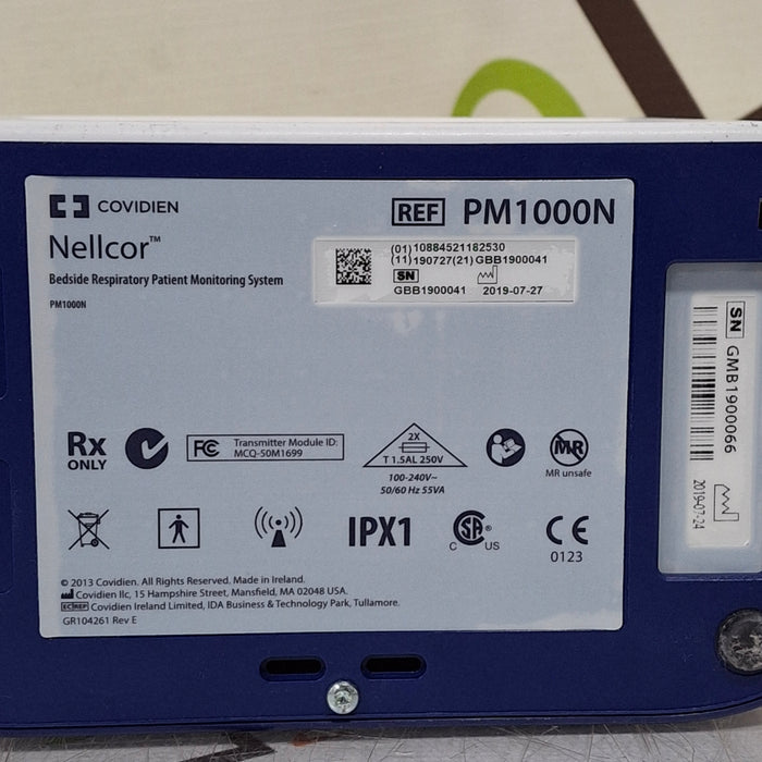 Covidien Covidien PM1000N Nellcor Bedside SPO2 Monitor Patient Monitors reLink Medical