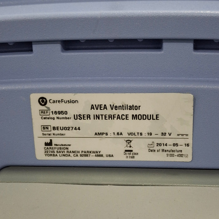 CareFusion CareFusion Avea Ventilator Respiratory reLink Medical