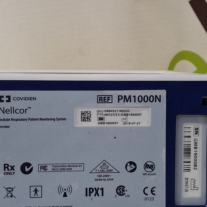 Covidien Covidien PM1000N Nellcor Bedside SPO2 Monitor Patient Monitors reLink Medical