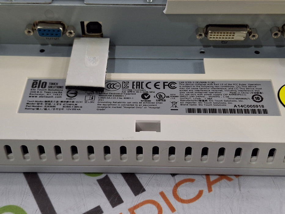 Elo Touch Solutions ET2401LM 24" Display Monitor