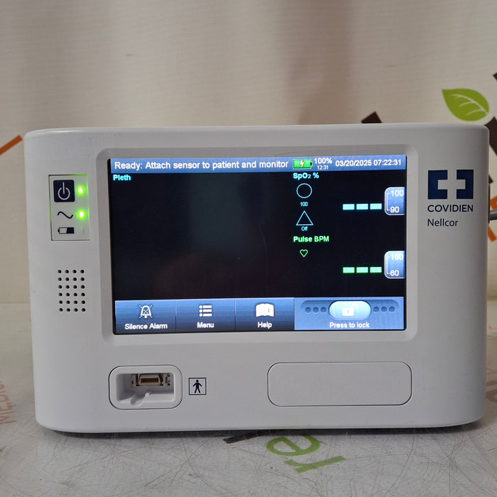 Covidien Covidien PM1000N Nellcor Bedside SPO2 Monitor Patient Monitors reLink Medical