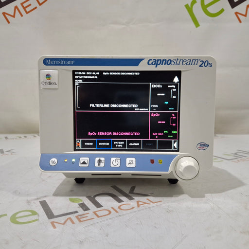 Oridion Oridion Capnostream 20P Capnography Monitor Patient Monitors reLink Medical