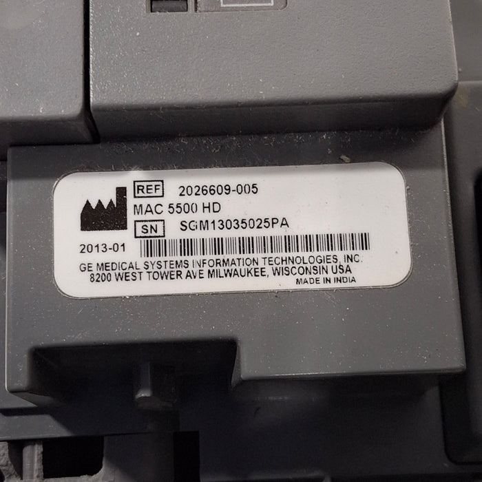 GE Healthcare GE Healthcare MAC 5500 HD ECG without CAM Module Cardiology reLink Medical