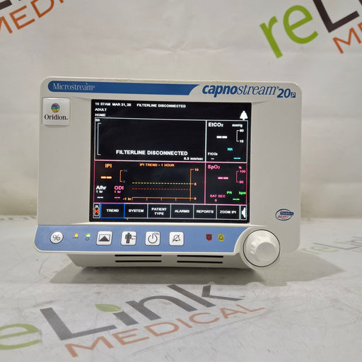 Oridion Oridion Capnostream 20P Capnography Monitor Patient Monitors reLink Medical