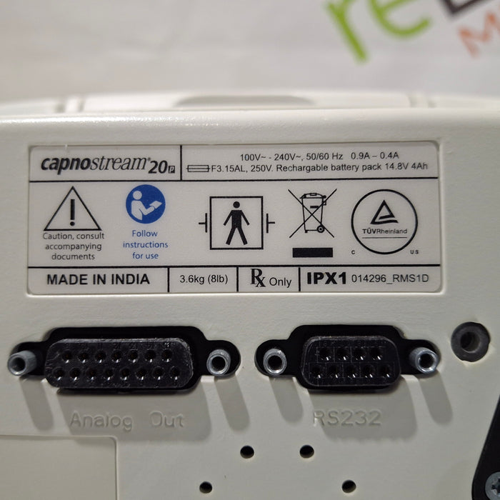 Oridion Oridion Capnostream 20P Capnography Monitor Patient Monitors reLink Medical