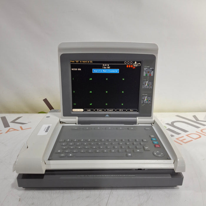 GE Healthcare GE Healthcare MAC 5500 HD ECG without CAM Module Cardiology reLink Medical