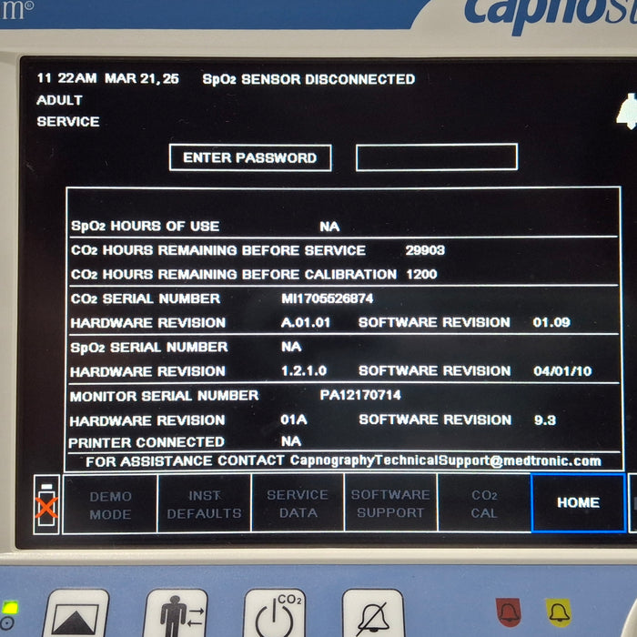 Oridion Oridion Capnostream 20P Capnography Monitor Patient Monitors reLink Medical