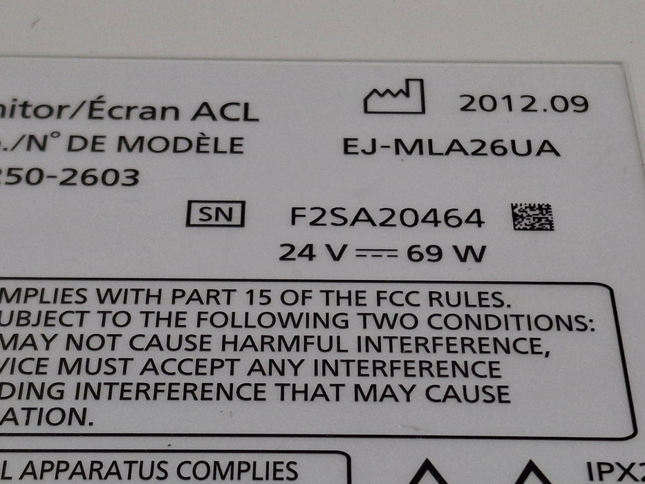 Panasonic Panasonic EJ-MLA26U 26” Full HD Medical Monitor Rigid Endoscopy reLink Medical