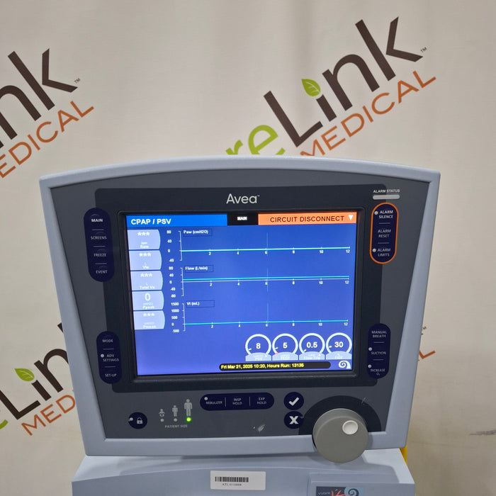 CareFusion CareFusion Avea Ventilator Respiratory reLink Medical