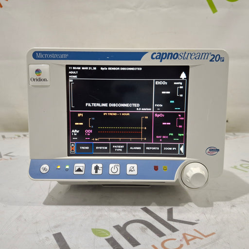 Oridion Oridion Capnostream 20P Capnography Monitor Patient Monitors reLink Medical