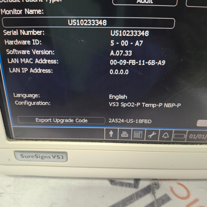Philips Philips Suresigns VS3 Vital Signs Monitor Patient Monitors reLink Medical