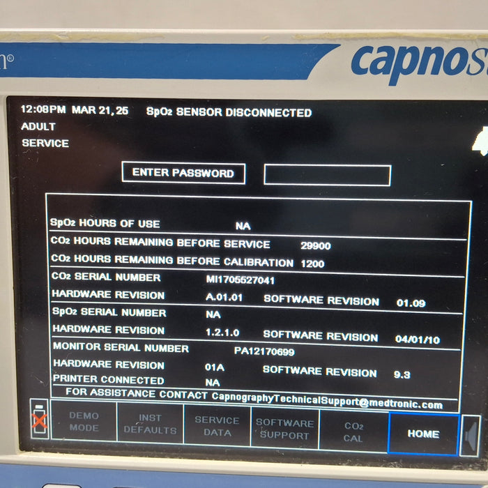 Oridion Oridion Capnostream 20P Capnography Monitor Patient Monitors reLink Medical