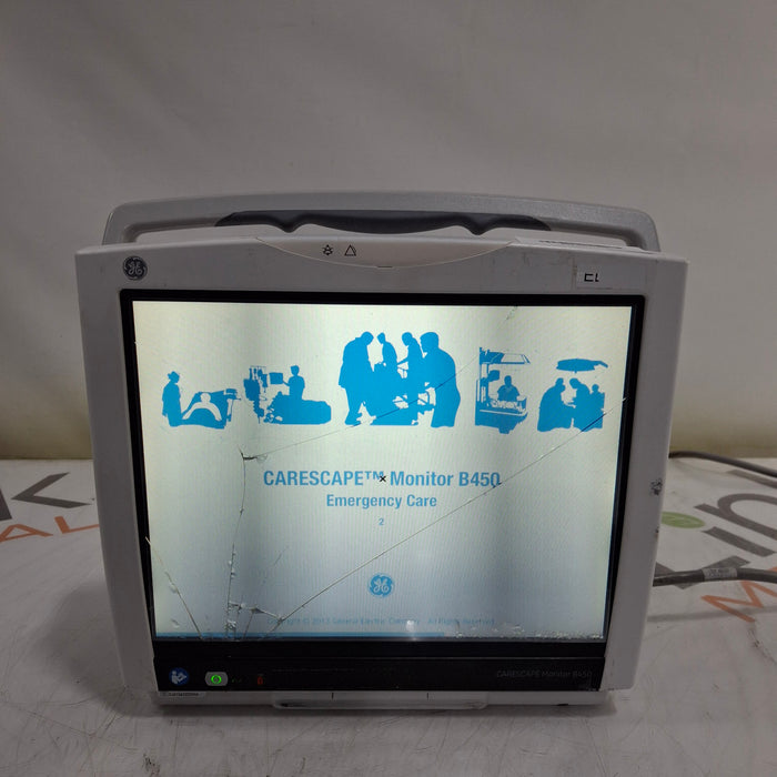 GE Healthcare GE Healthcare Carescape B450 Emergency Care Patient Monitor Patient Monitors reLink Medical